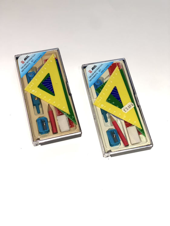 Picture of 361- ABEL MATHEMATICAL INSTRUMENTS SET